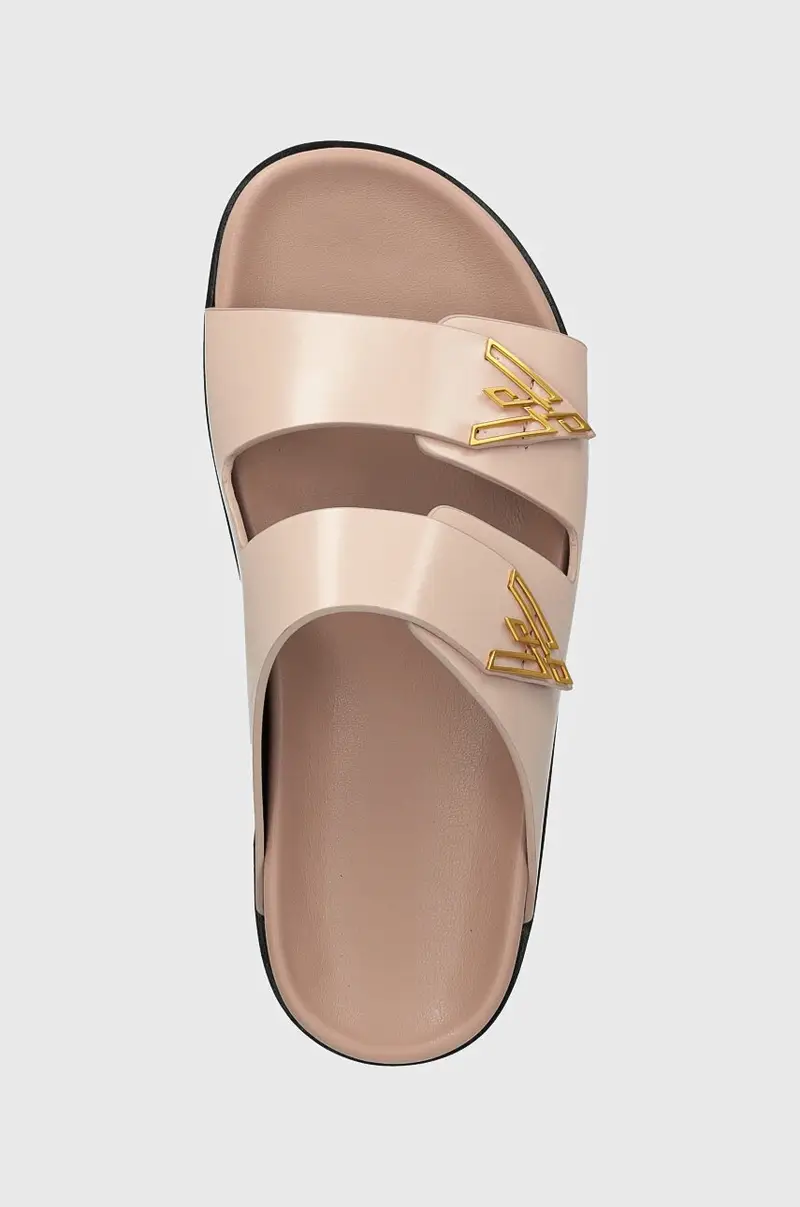 ciabatte in pelle bambino/a colore rosa miniatura 4