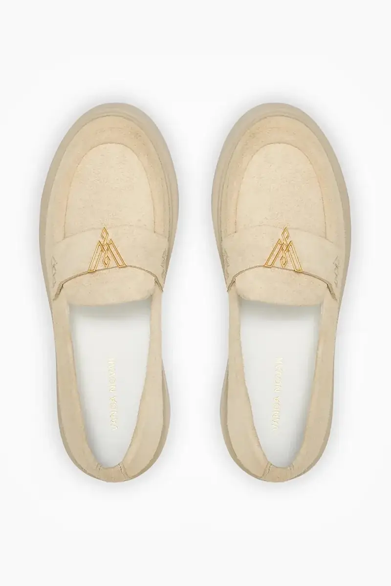 Vanda Novak Mocassini Donna Beige 3889455 miniatura 4