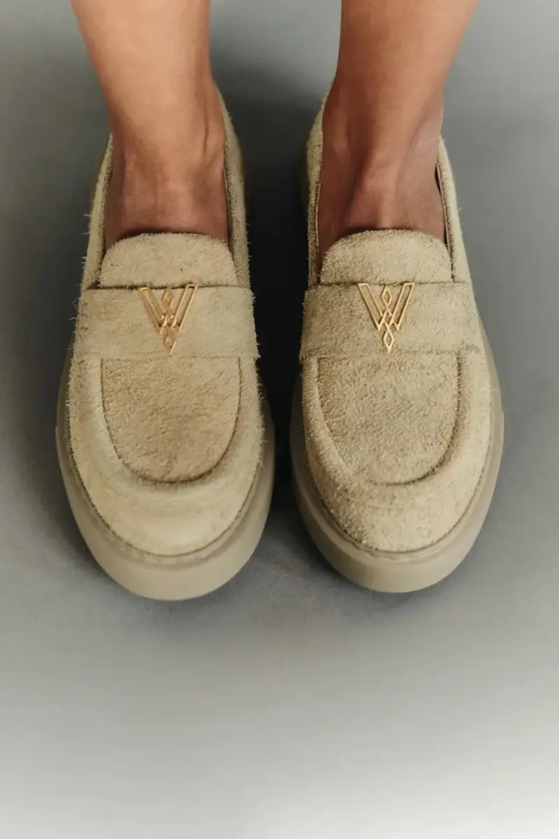 Vanda Novak Mocassini Donna Beige 3889455 miniatura 5