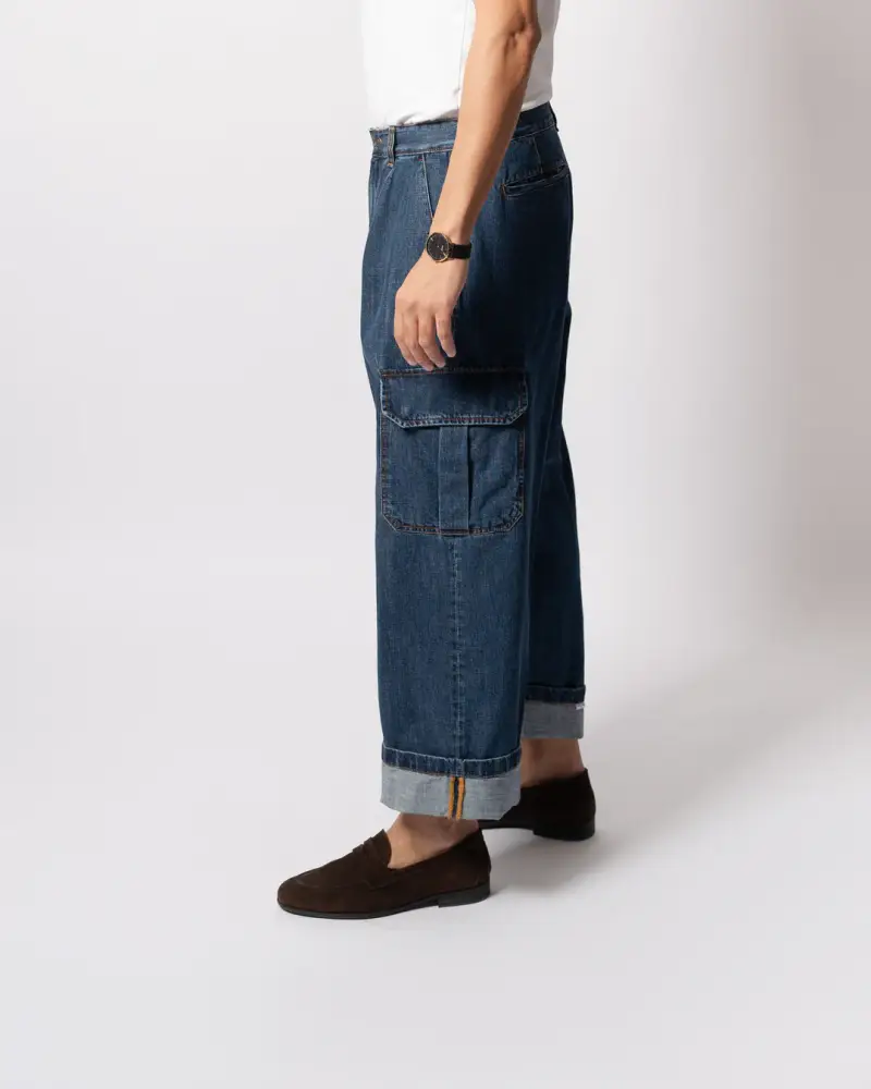 Pantalone Poldo Tasconi Denim miniatura 3