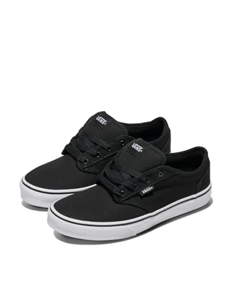 Vans Atwood, Sneaker Unisex - Bambini e Ragazzi, Black and White, 32.5 EU miniatura 2