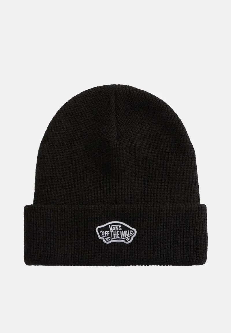 Berretto Classic Cuff nero per uomo e donna