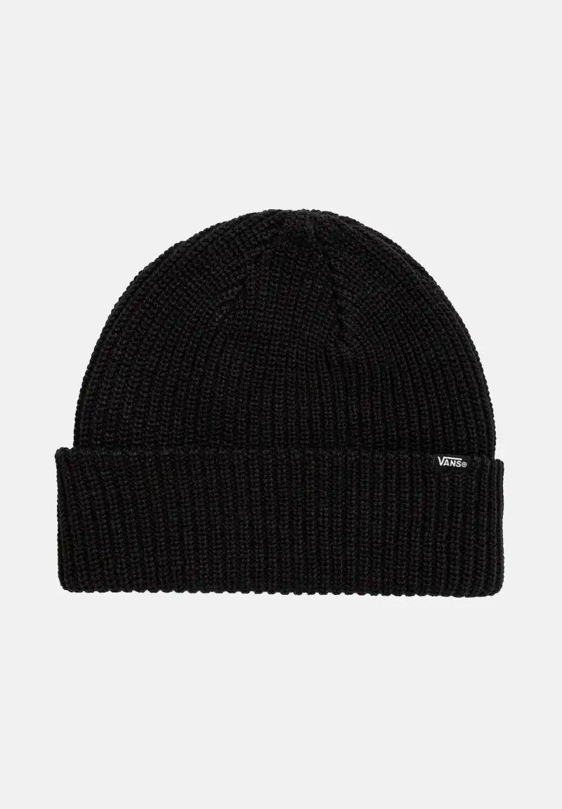 Berretto nero per uomo e donna con logo