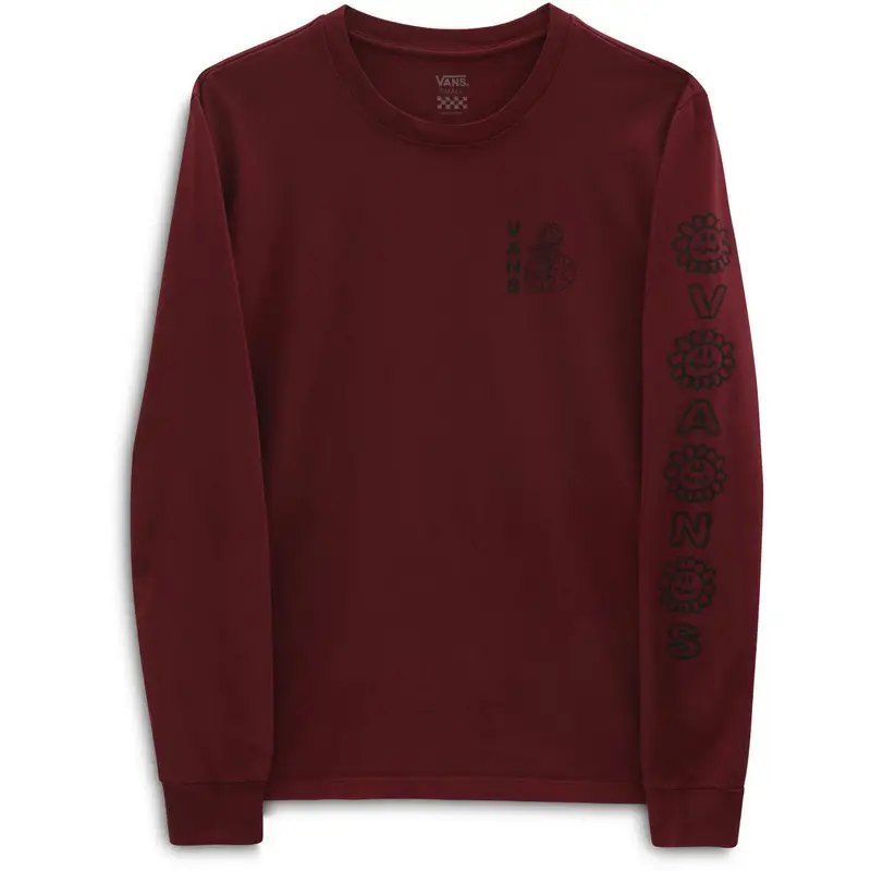 Camicetta Vans Flo Rez Wash. Rosso. Donne | Vans