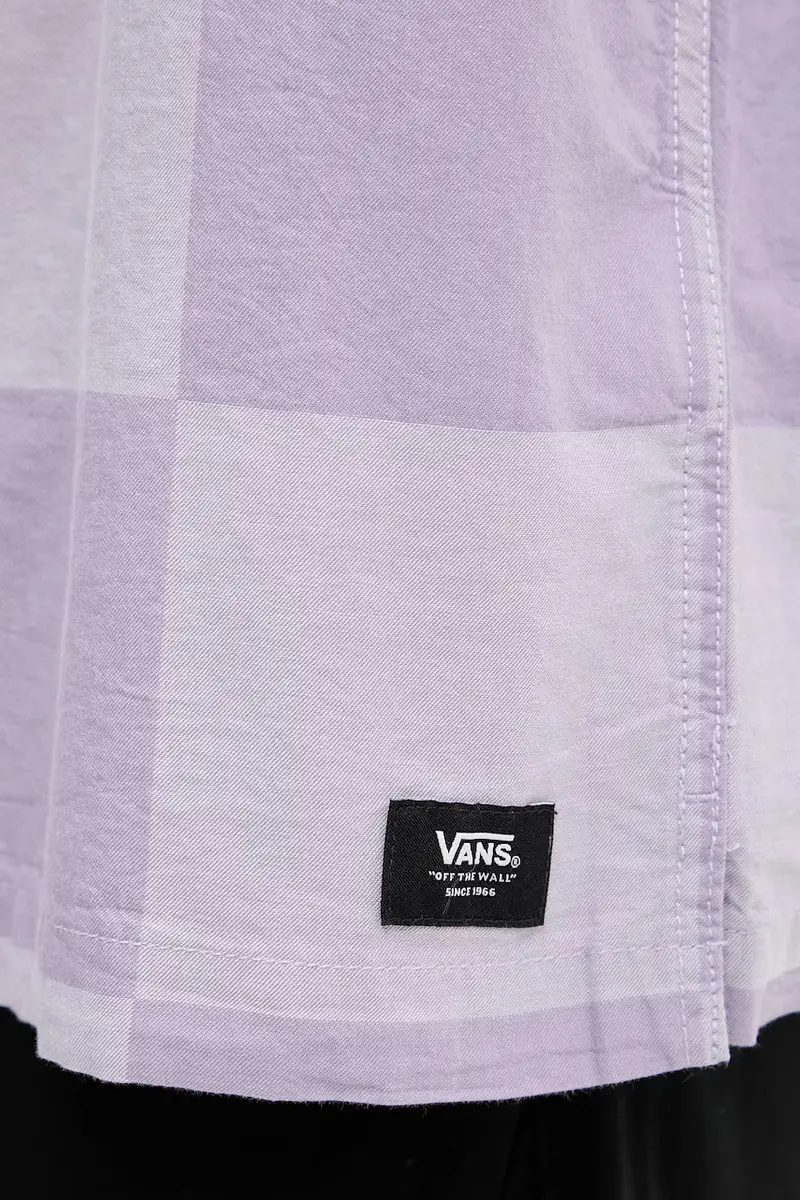 camicia in cotone uomo colore violetto VN000M18E571 miniatura 4