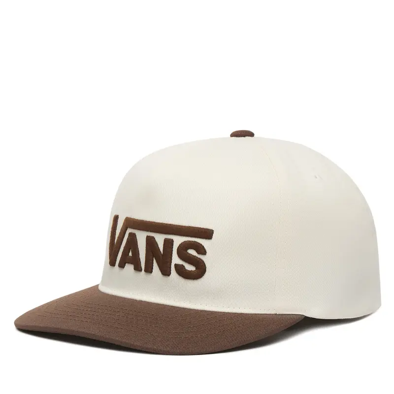 Cappellino Vans Drop V Logo Snapback VN000QAHFST1 Marrone