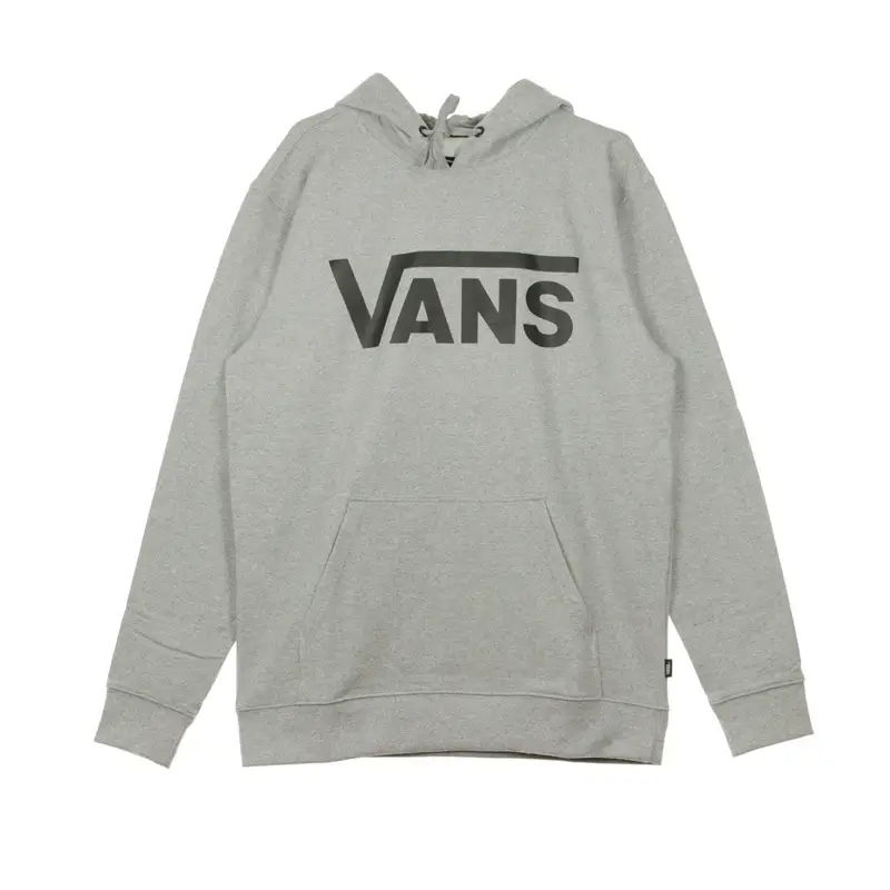 Felpa Cappuccio Uomo Classic Po Hoodie Cement Heather/black