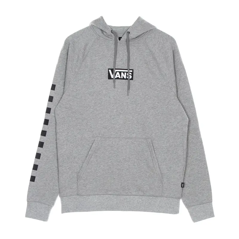 Felpa Cappuccio Uomo Versa Standard Hoodie Cement Heather/checkerboard