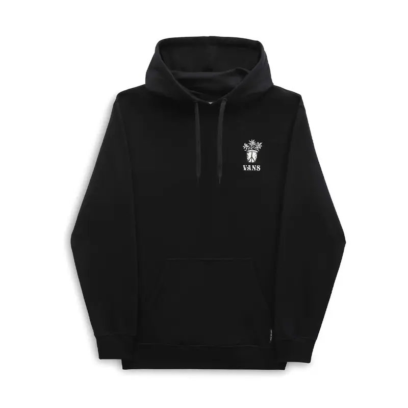 Felpa Con Cappuccio Logo Back Nero Uomo L