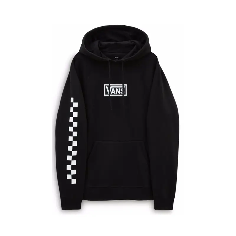 Felpa Con Cappuccio Nero Uomo L