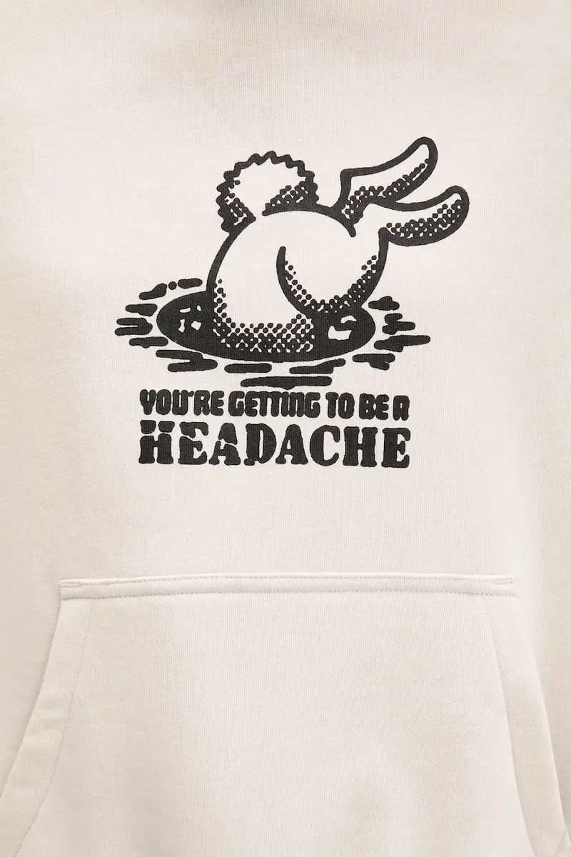 felpa donna colore beige con cappuccio VN000Q37EN91 miniatura 5