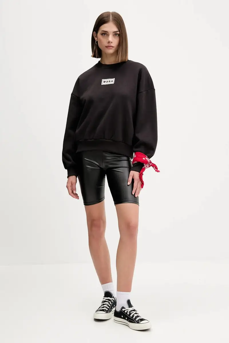 felpa donna colore nero VN000Q30BLK1 miniatura 2