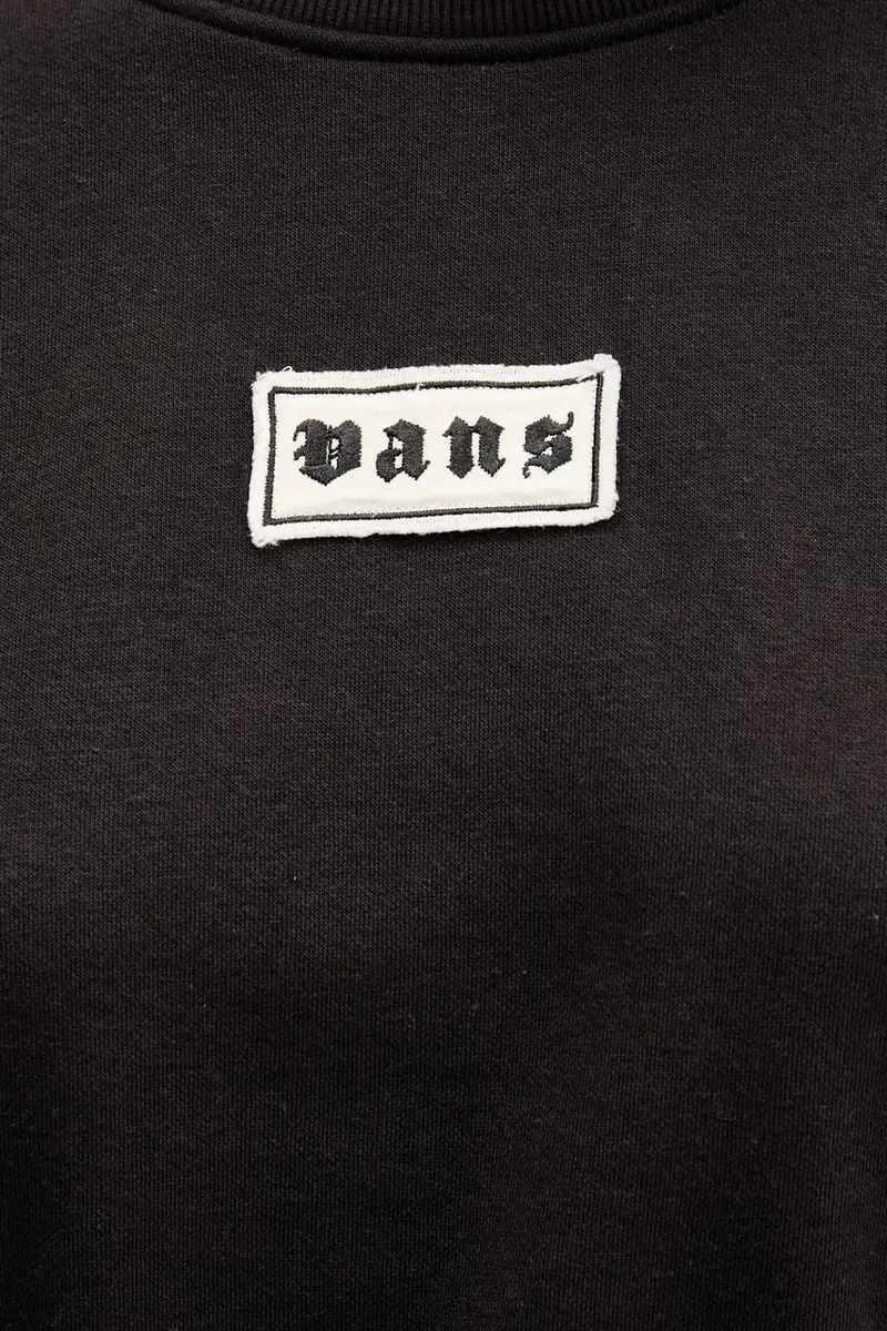 felpa donna colore nero VN000Q30BLK1 miniatura 5