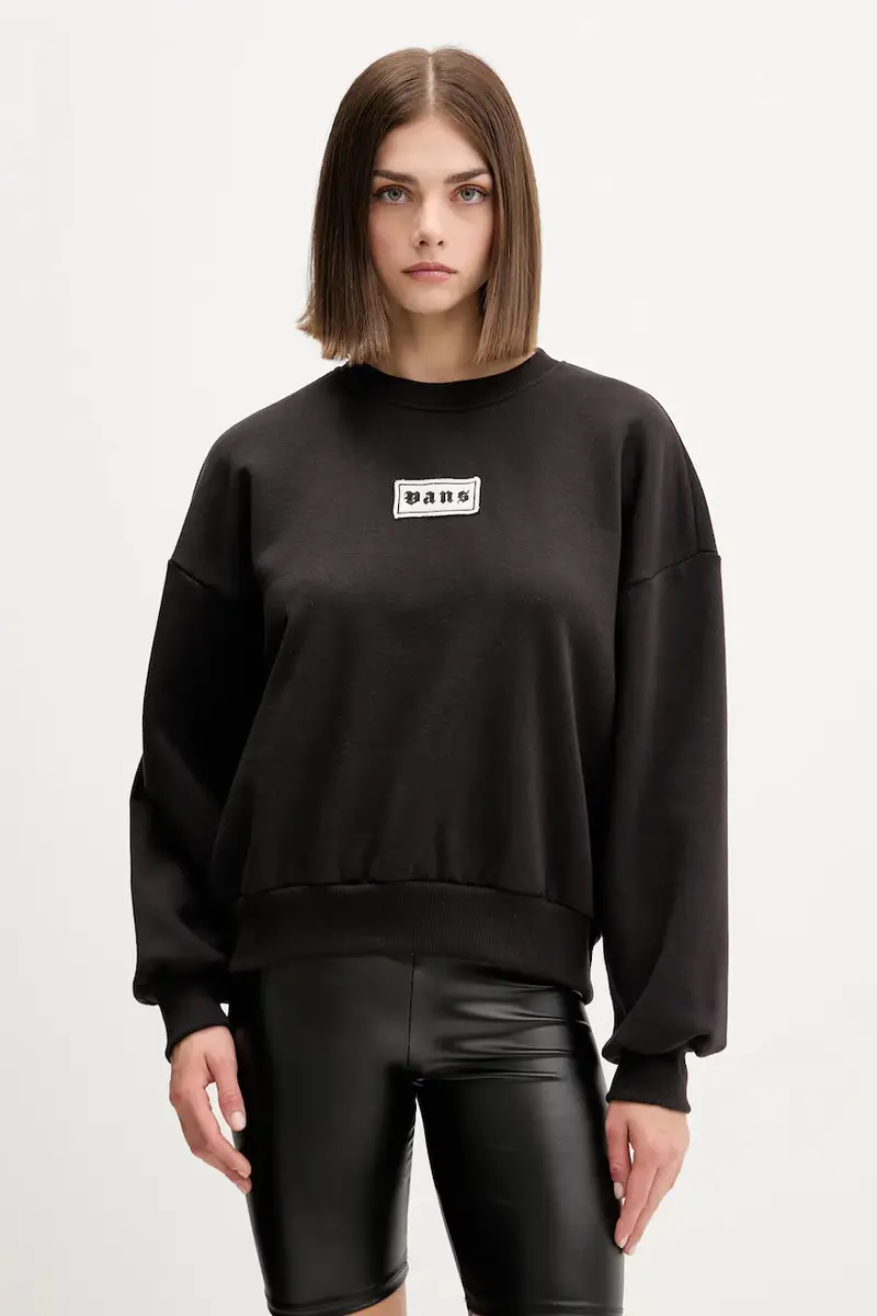 felpa donna colore nero VN000Q30BLK1