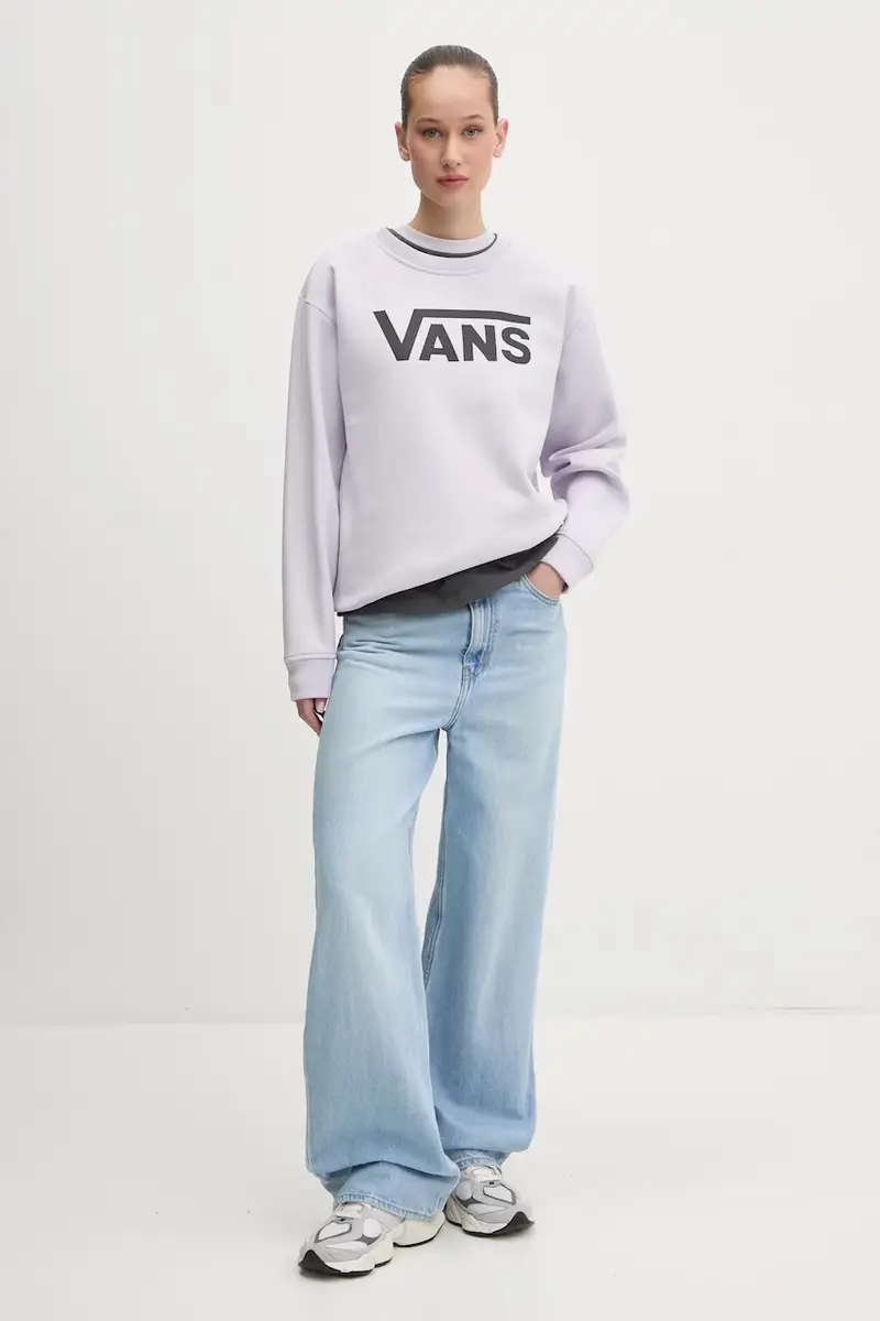 felpa donna colore violetto VN000A5QUUI1 miniatura 2