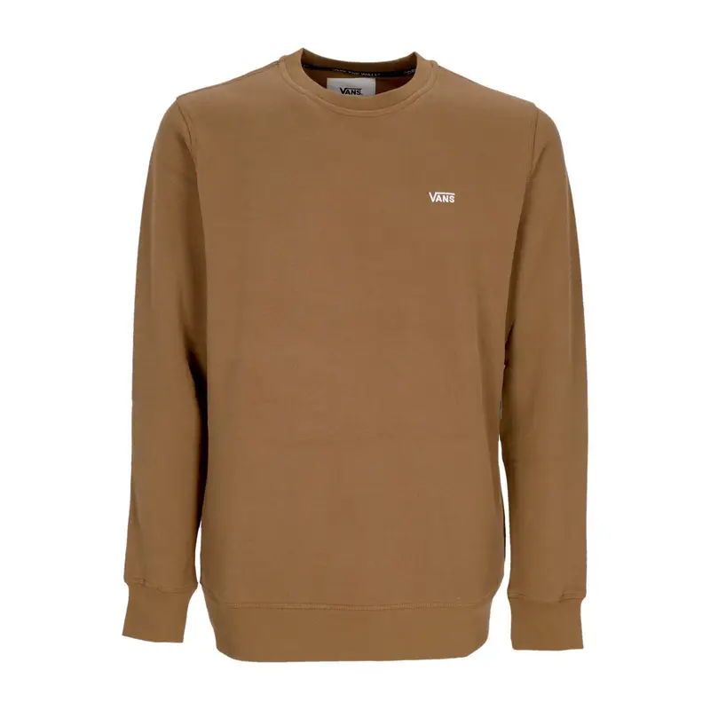 Felpa Girocollo Uomo Comfycush Crew Fleece Sepia