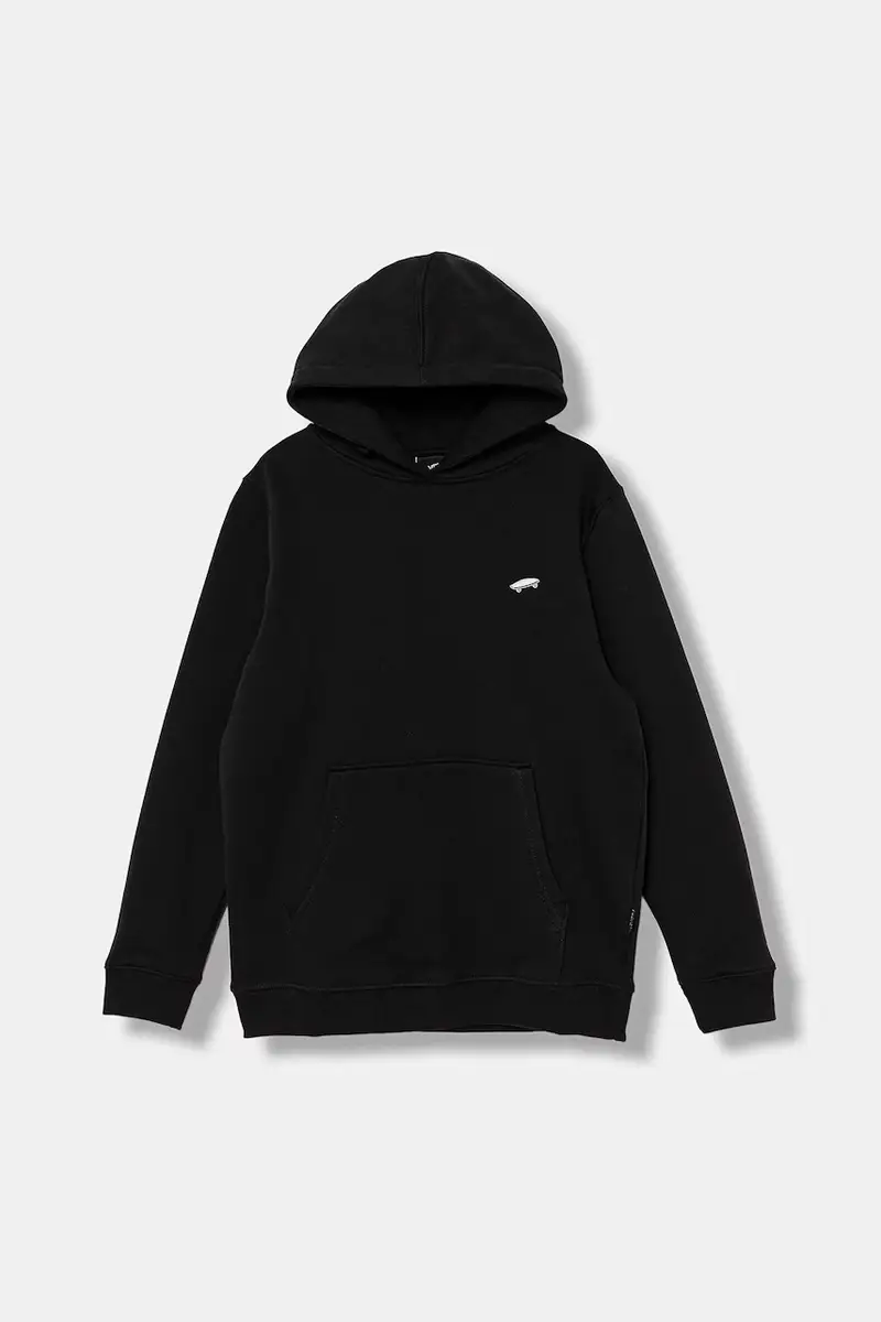 felpa in cotone bambino/a B SALTON LOOSE PO colore nero con cappuccio VN000P5TBLK1