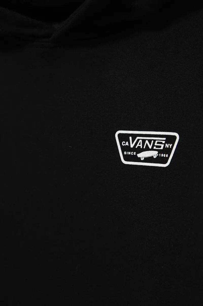 felpa in cotone bambino/a BY Full Patched II PO colore nero con cappuccio VN000JBEBLK1 miniatura 3