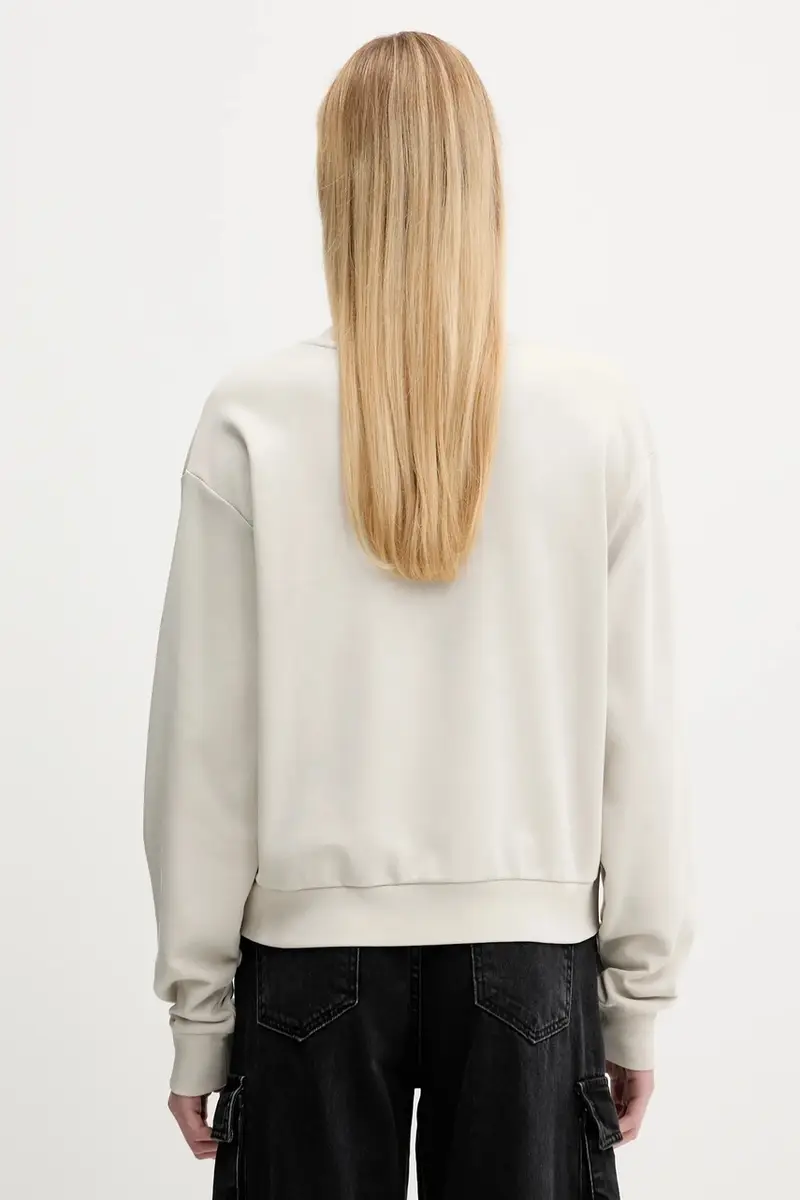 felpa in cotone donna colore beige VN000RAMEN91 miniatura 3