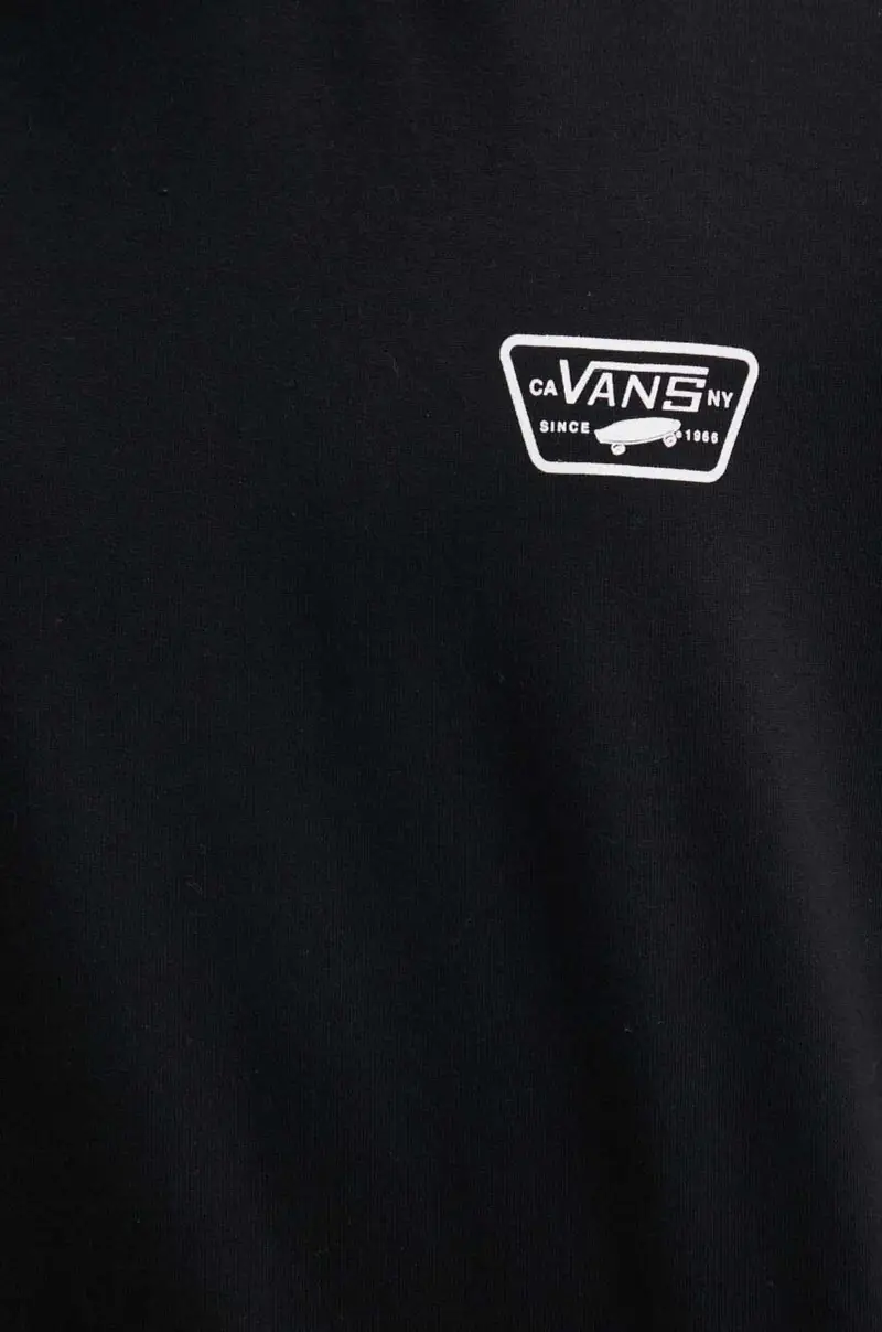 felpa in cotone uomo colore nero con cappuccio VN000HNZBLK1 miniatura 5