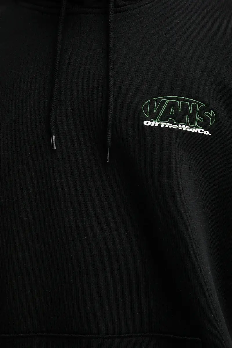 felpa in cotone uomo colore nero con cappuccio VN000M1PBLK1 miniatura 5