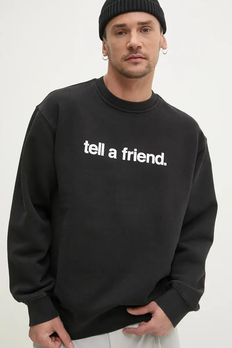 felpa in cotone uomo colore nero VN000NZCBLK1 miniatura 4