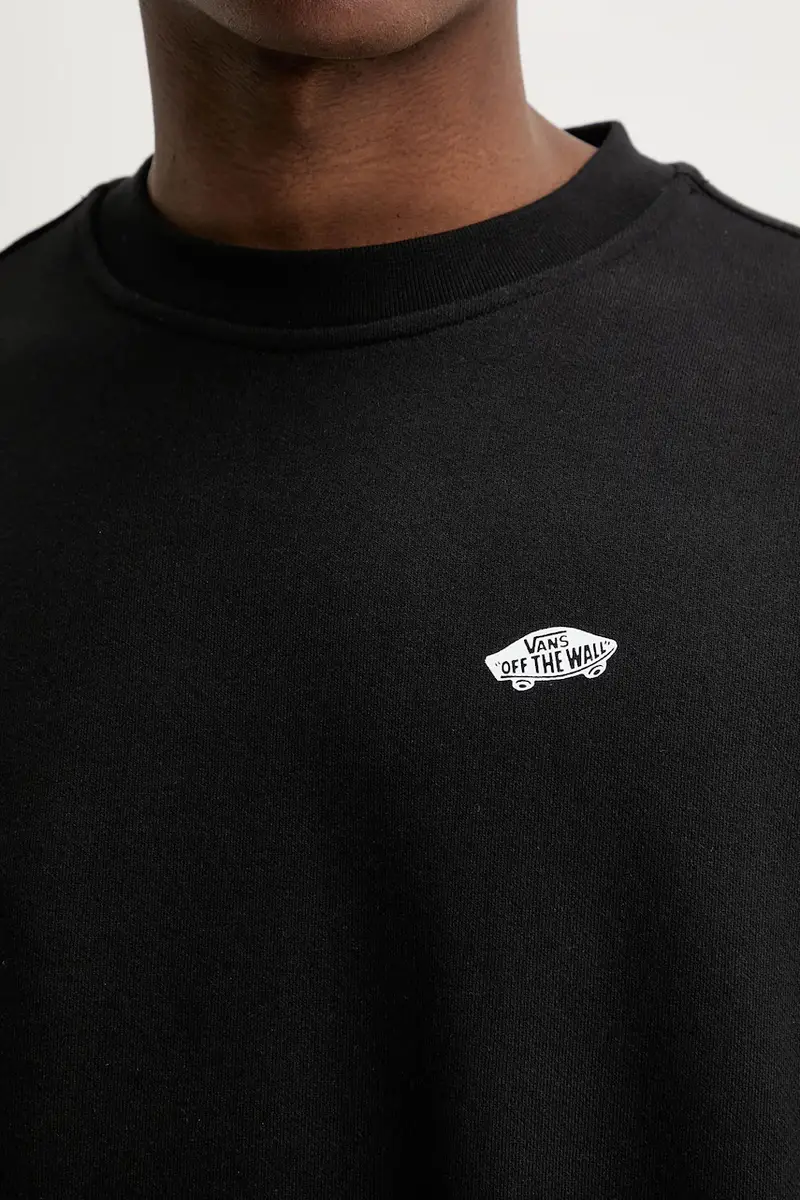 felpa in cotone uomo colore nero VN000P52Y281 miniatura 5