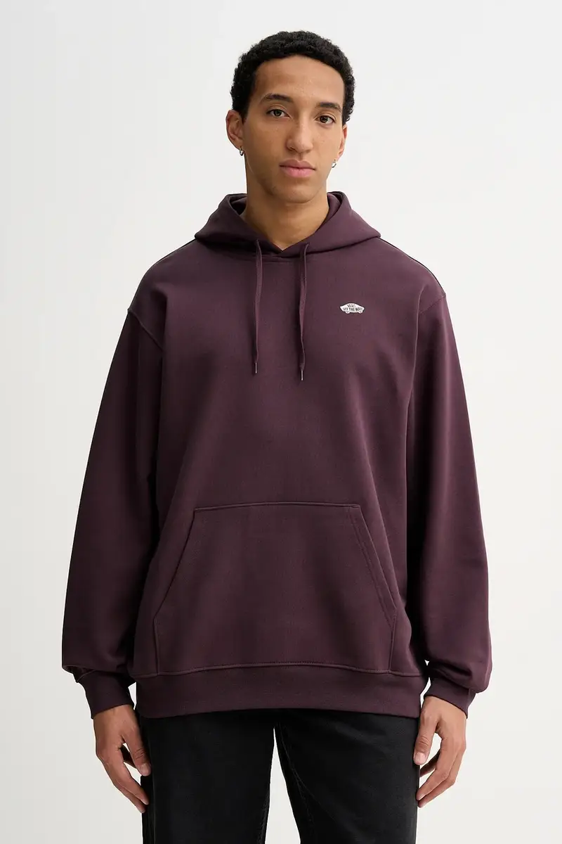 felpa in cotone Violetto miniatura 3