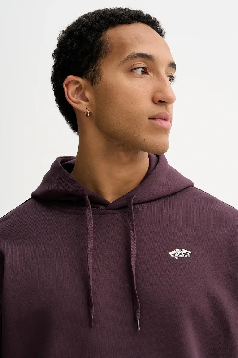 felpa in cotone Violetto miniatura 5