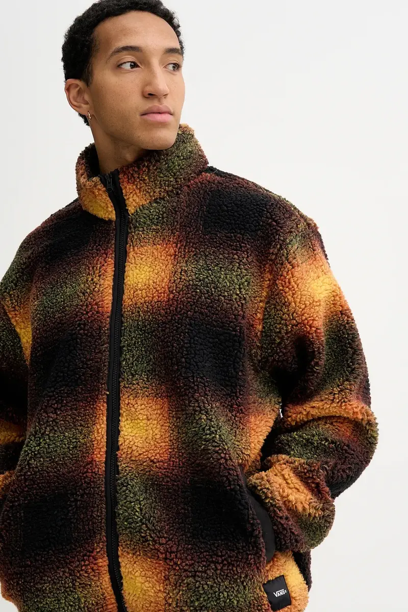 Vans Maglia uomo in pelliccia sintetica multicolore miniatura 4