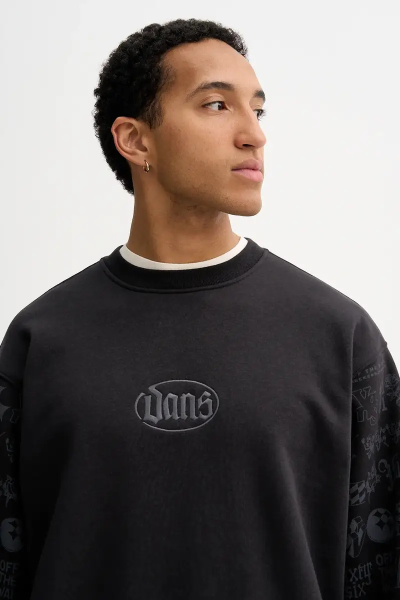 Vans Maglia nera uomo miniatura 4