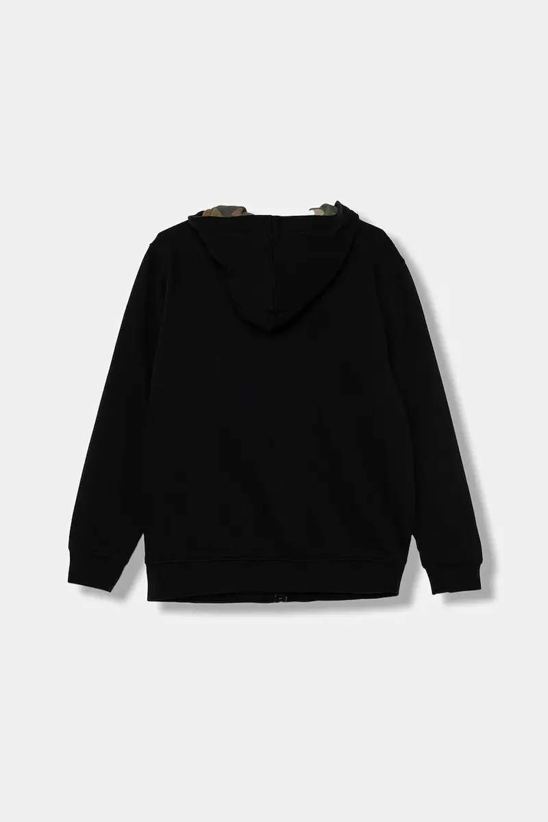 felpa per bambini Dover Thermal Lined Full Zips colore nero con cappuccio VN000PX8LUT1 miniatura 2