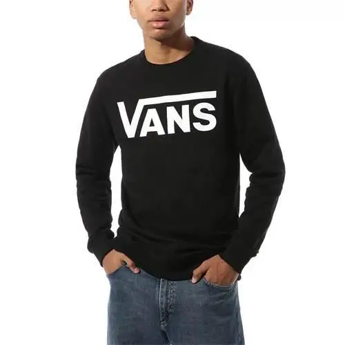 Felpa senza Cappuccio Uomo Vans Classic Crew II Nero | Vans Multi