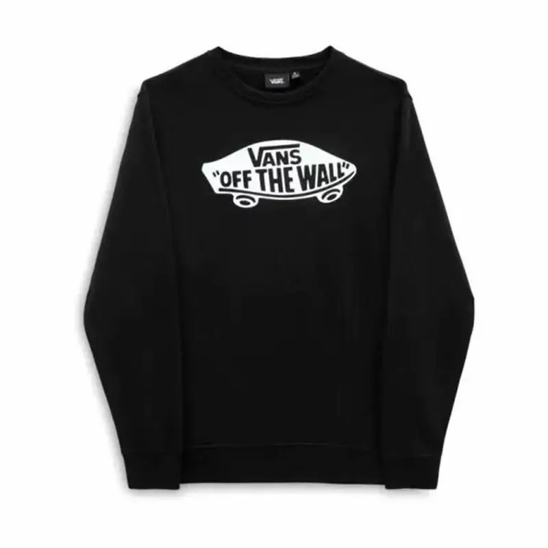 Felpa senza Cappuccio Uomo Vans Classic OTW Crew Nero | Vans