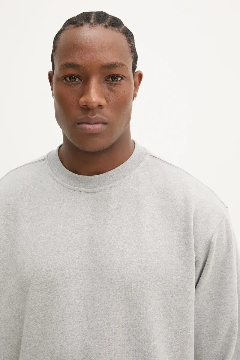 felpa uomo colore grigio VN000P5D02F1 miniatura 4