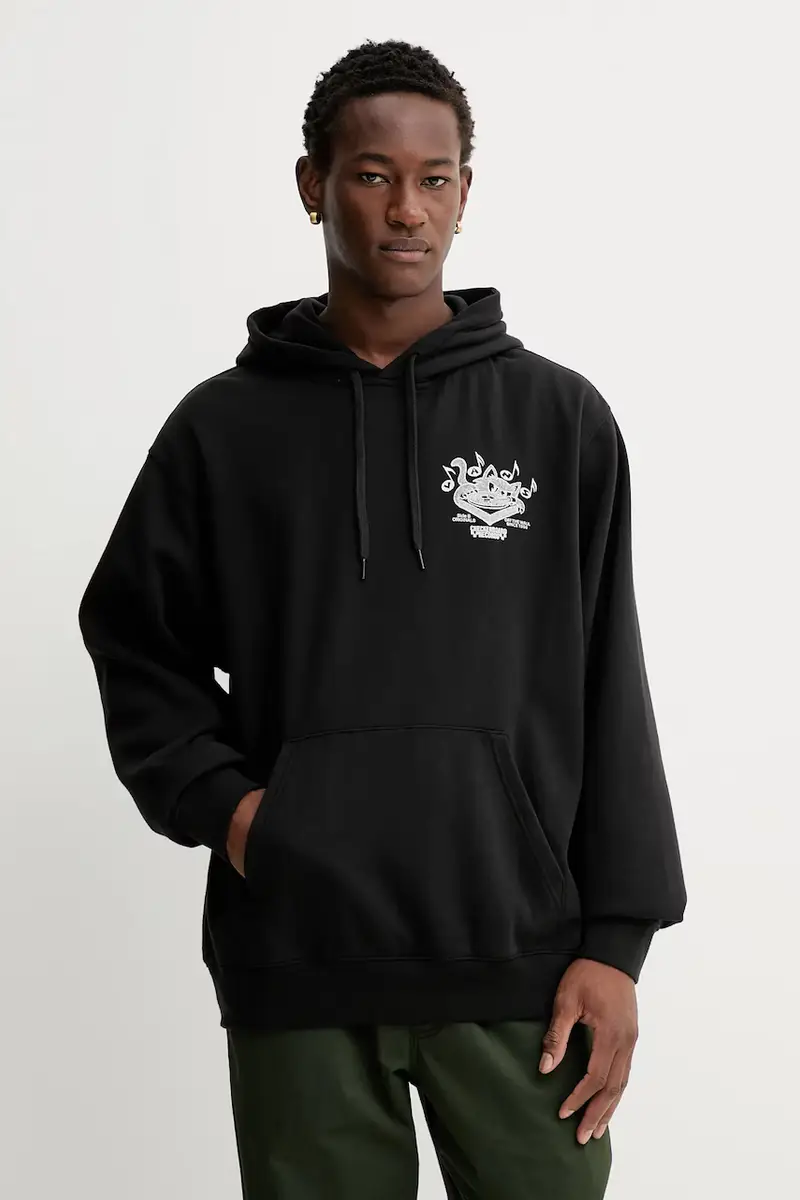 felpa uomo colore nero con cappuccio VN000PA9BLK1 miniatura 3