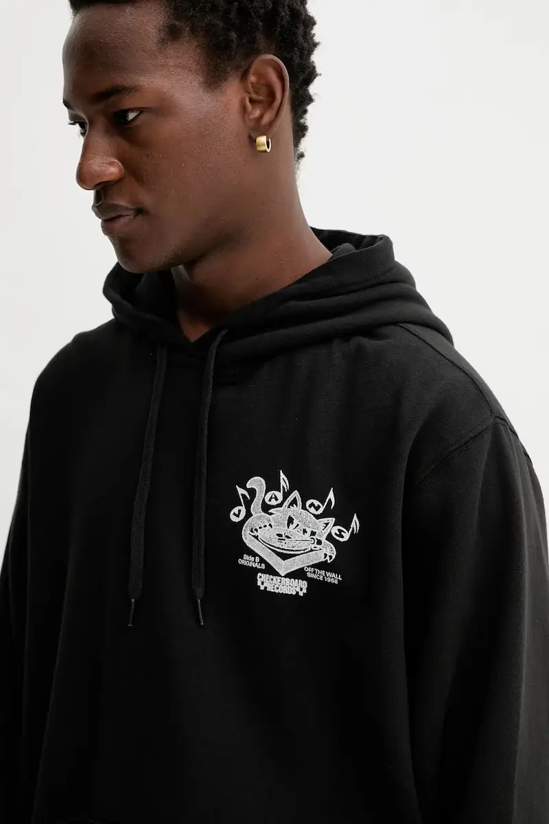 felpa uomo colore nero con cappuccio VN000PA9BLK1 miniatura 4