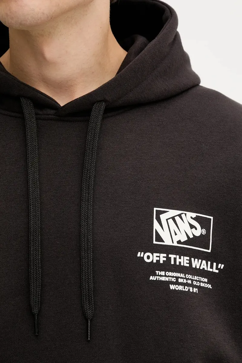 felpa uomo colore nero con cappuccio VN000PGMY281 miniatura 5