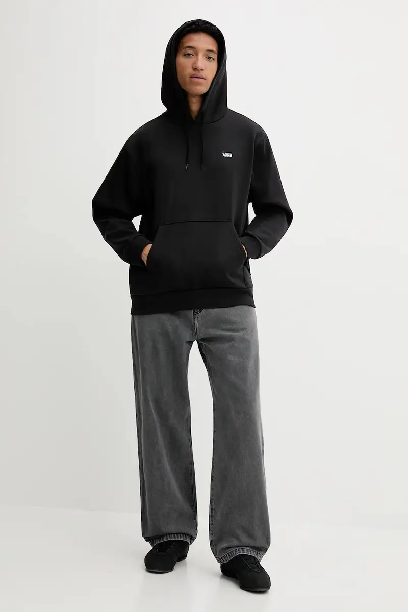 felpa uomo colore nero con cappuccio VN000R9YBLK1 miniatura 2