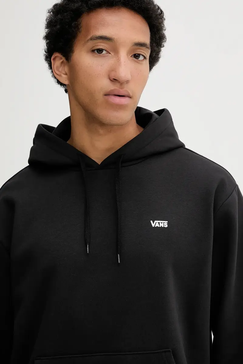 felpa uomo colore nero con cappuccio VN000R9YBLK1 miniatura 4