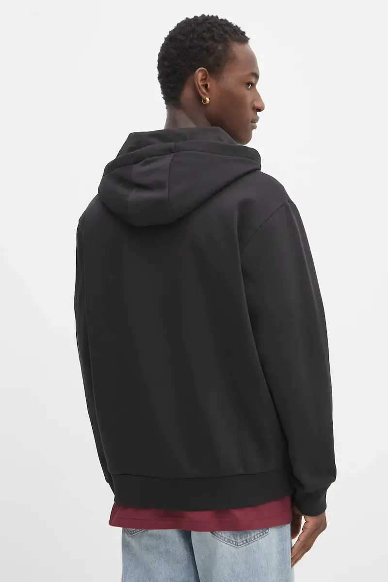 felpa uomo colore nero con cappuccio VN000R9ZBLK1 miniatura 3