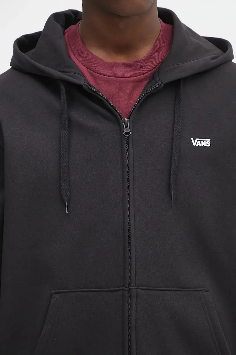 felpa uomo colore nero con cappuccio VN000R9ZBLK1 miniatura 5