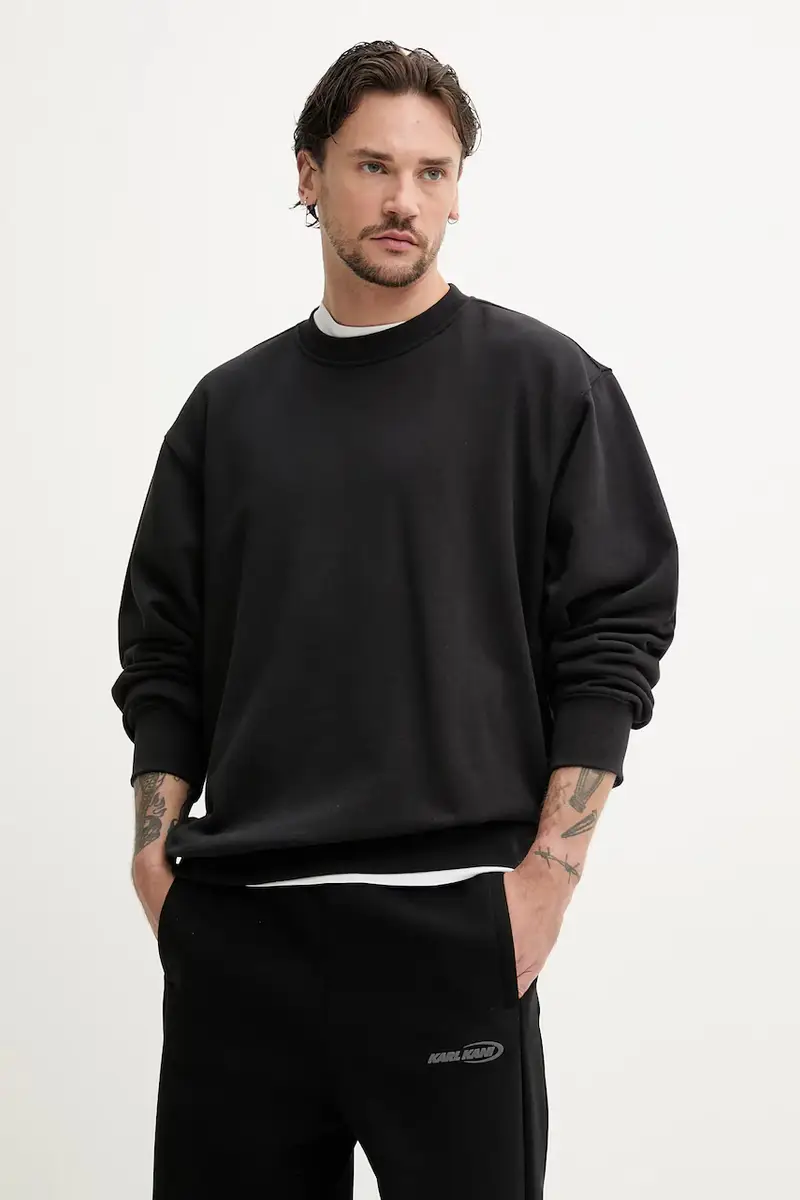 felpa uomo colore nero VN000P5DBLK1