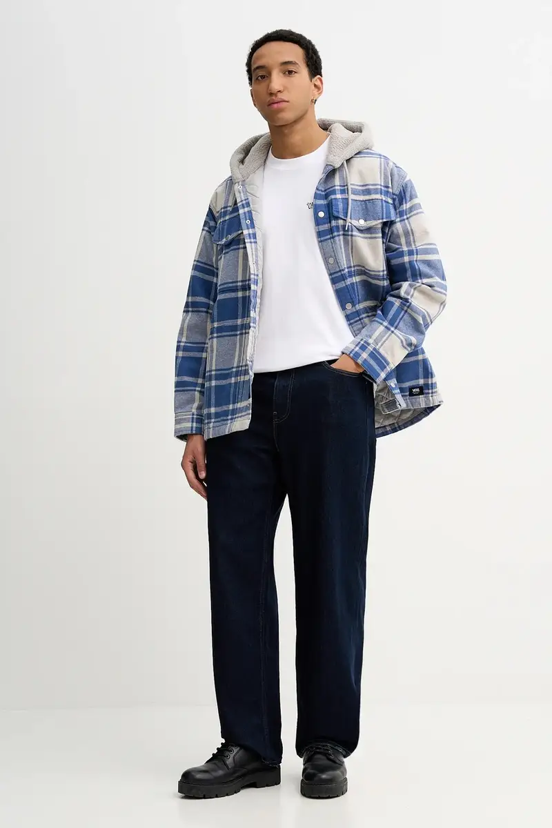 giacca in cotone Blu miniatura 2