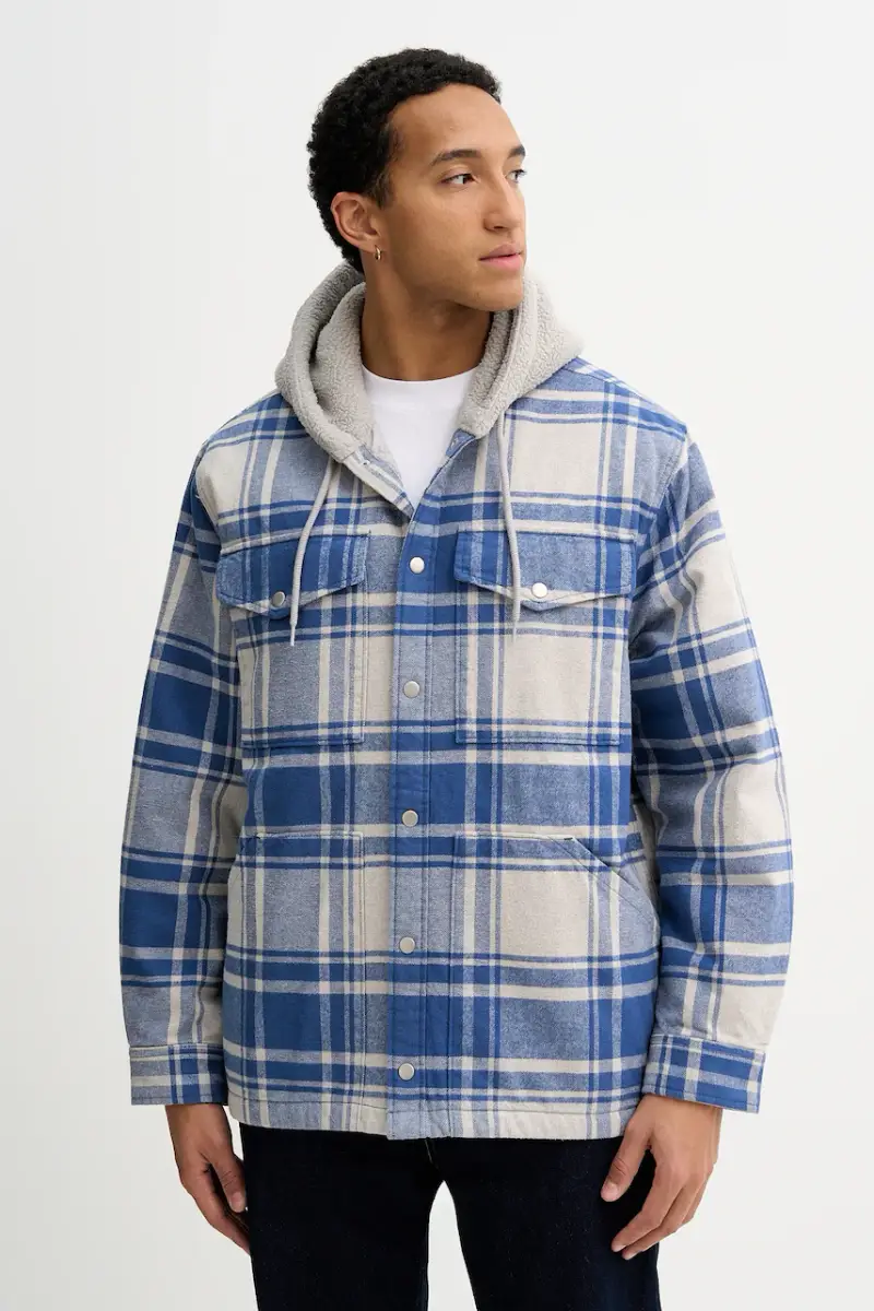 giacca in cotone Blu