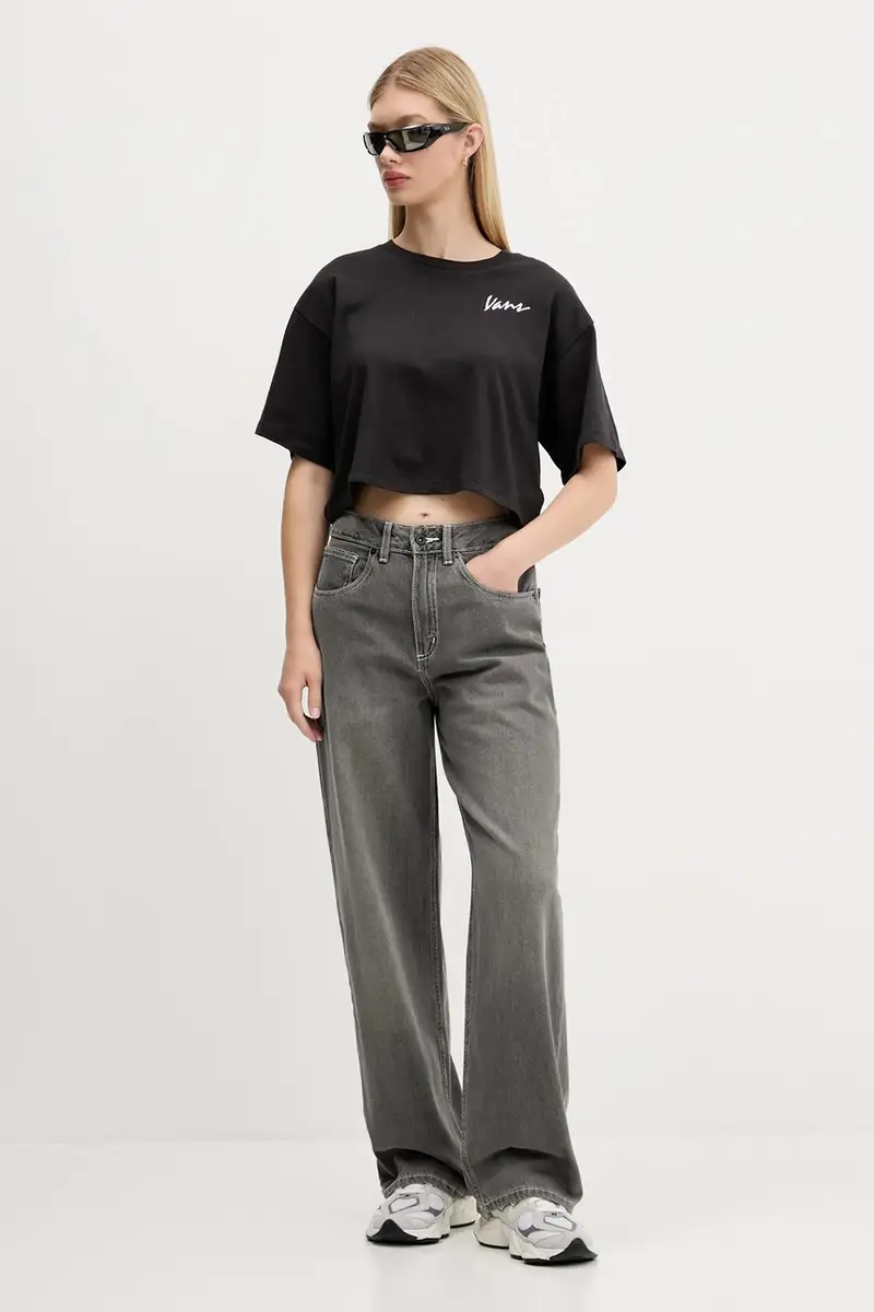 Vans Jeans Donna Grigio 3249969 miniatura 2