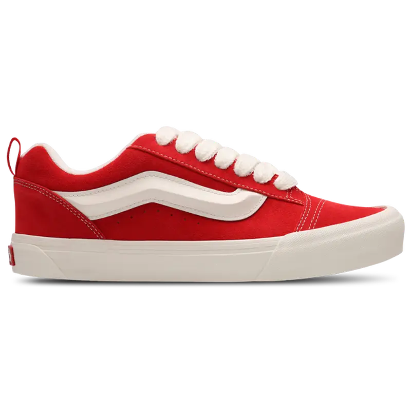 Vans Knu Skool male Scarpe - Rosso - Scamosciato - Foot Locker