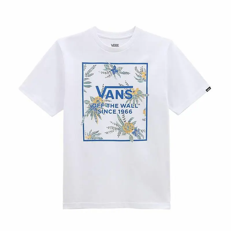 Maglia a Maniche Corte Bambino Vans Califlower Box-B Bianco | Vans