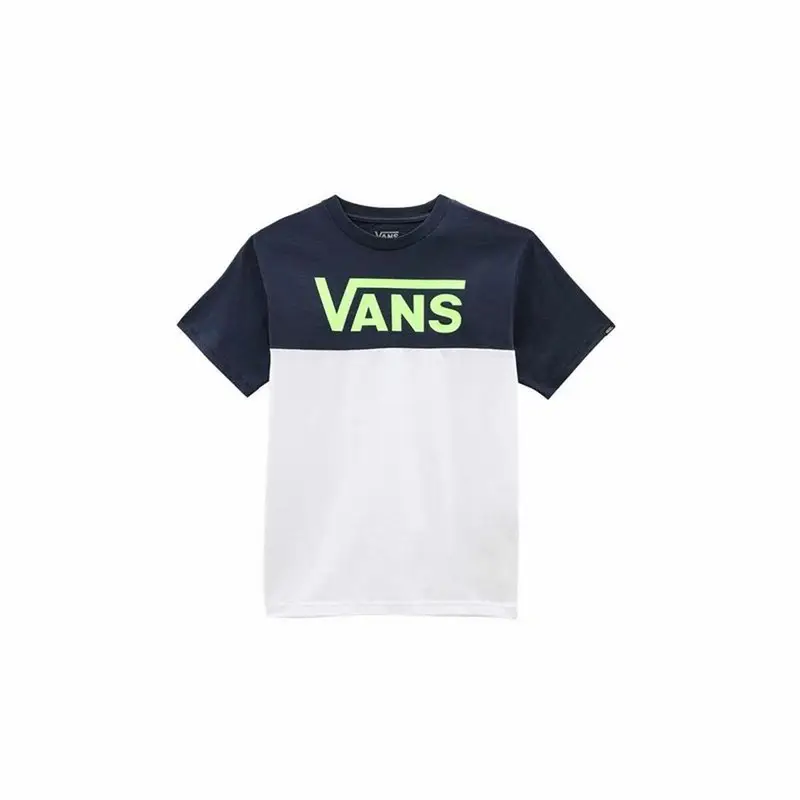 Maglia a Maniche Corte Bambino Vans Classic Block Blu scuro | Vans Blu turchino