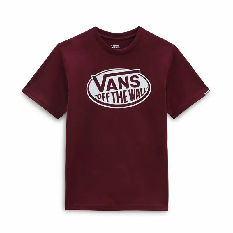 Maglia a Maniche Corte Bambino Vans Classic OTW Rosso Scuro | Vans Rosso palissandro
